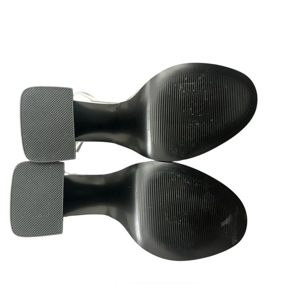 NEW Steve Madden Veronika Platform Sandal Block Heel in Silver - Picture 9 of 9